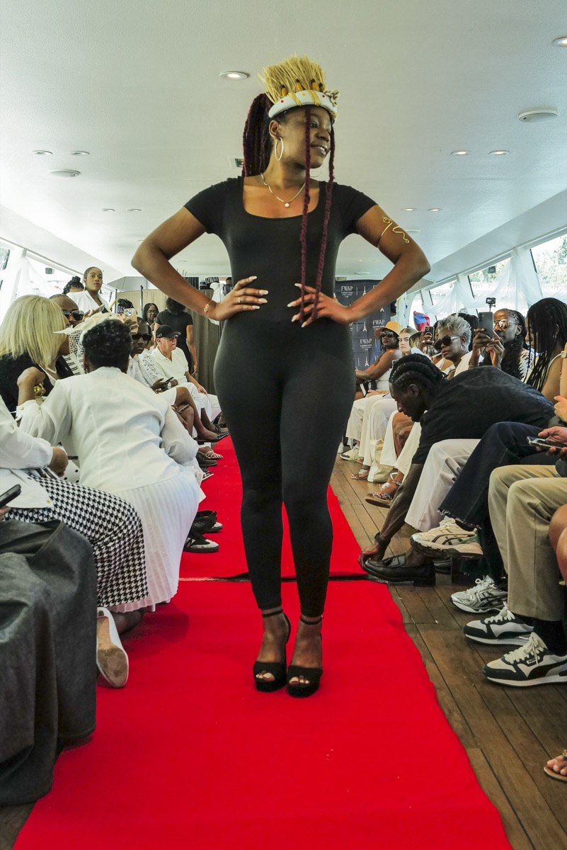 Défilé de la Fashion Week Africa à Paris