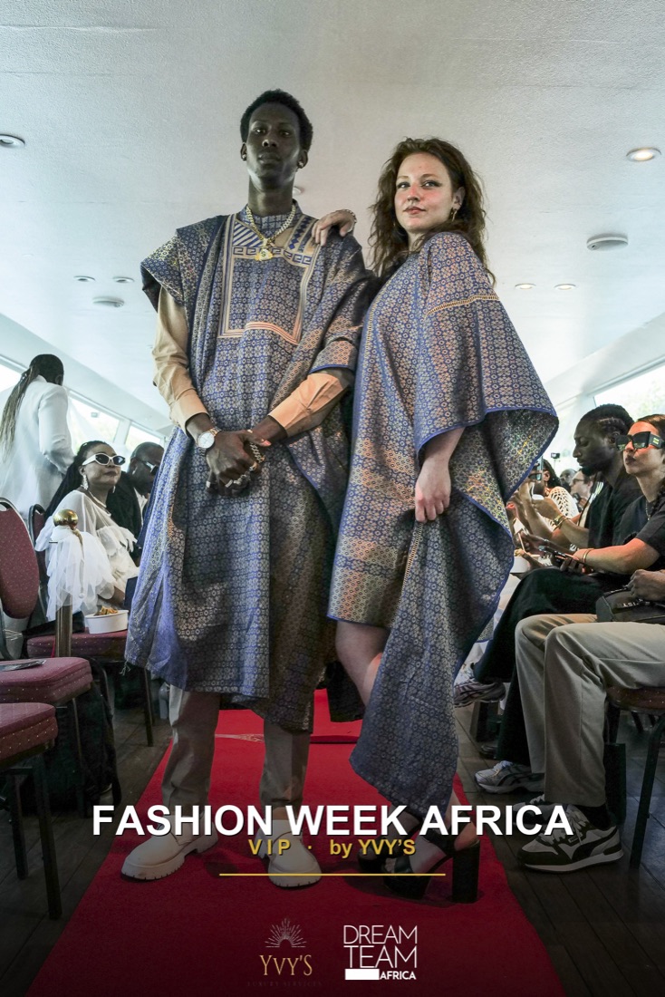 Duo de créations en wax à la Fashion Week Africa
